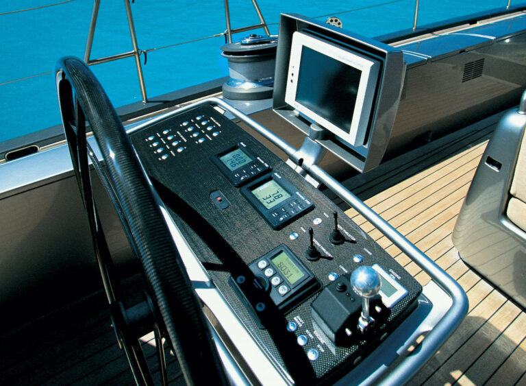 Yacht Wally B Instruments