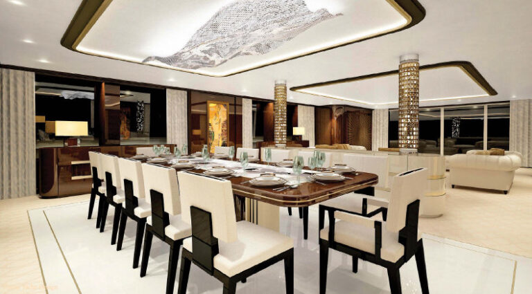 ZENITH Yacht - Dining