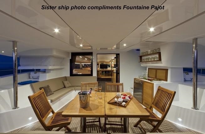ZIMAYA - Aft deck