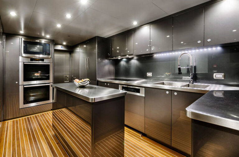 Zenith superyacht Galley-001