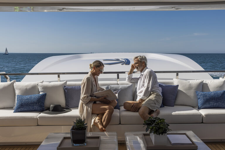 A Couple On Aft Deck - Lifestyle