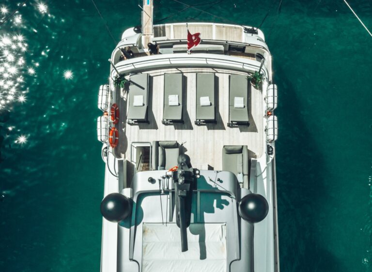 Aerial Of The Aft Deck