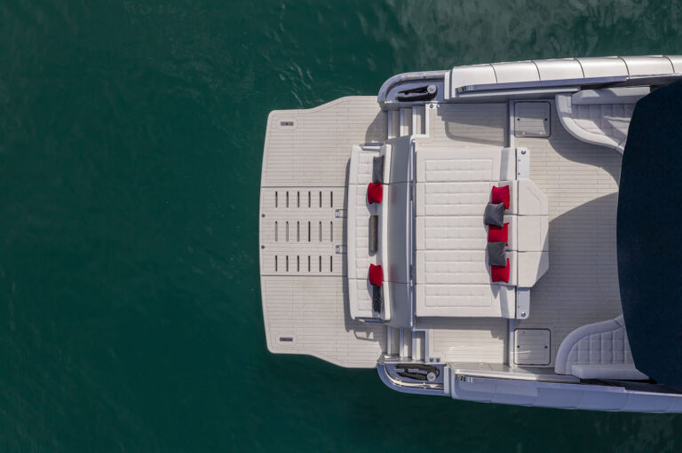 Aerial Of The Swim Platform