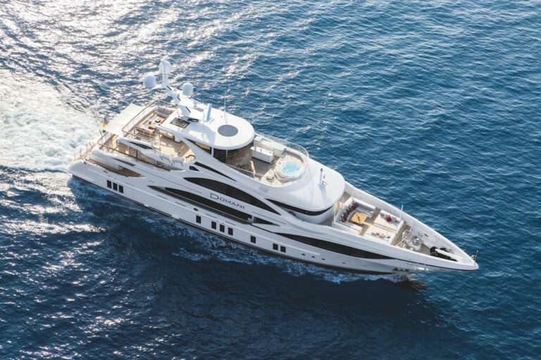 Aerial View Benetti 45m DOMANI