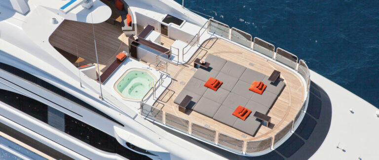 Aerial View Of Deck
