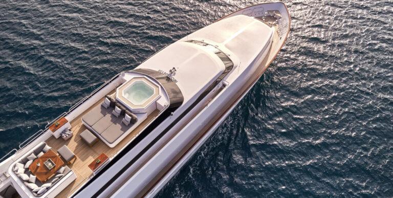 Aerial View Of The Bow