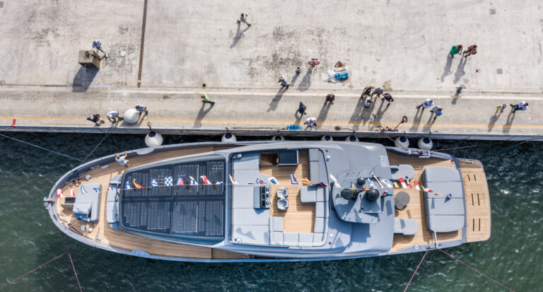 Aerial View On Water