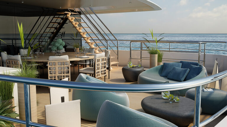 Aft Al Fresco Dining And Seating Area