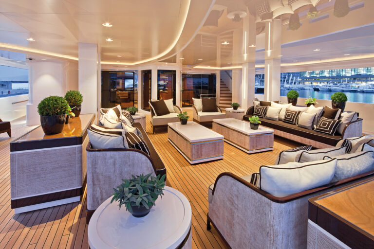 Aft Al Fresco Lounging Area