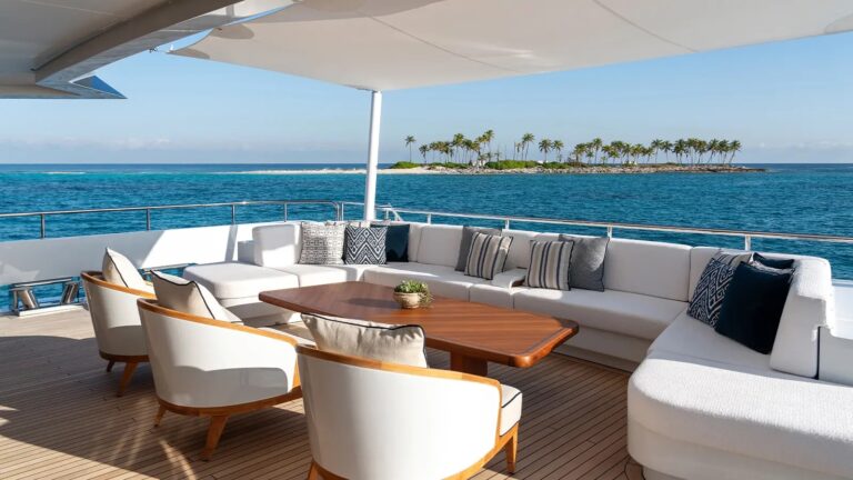 Aft Deck  - Photo © Heesen Yachts