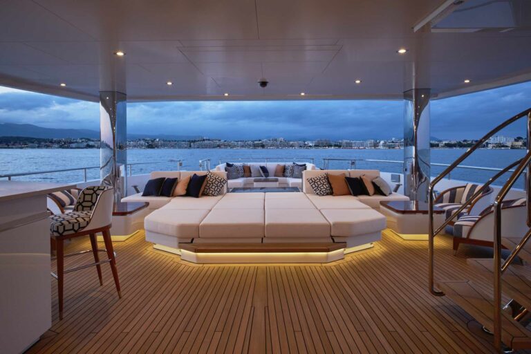 Aft Deck At Night