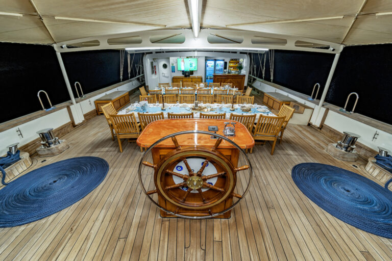 Aft Deck Evening Alfresco Dining