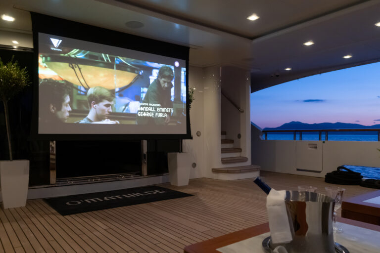Aft Deck Outdoor Cinema
