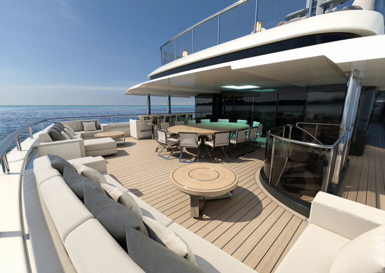 Aft Deck Rendering