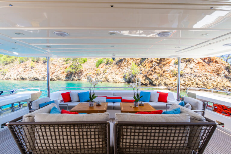 Aft Deck Seating Area