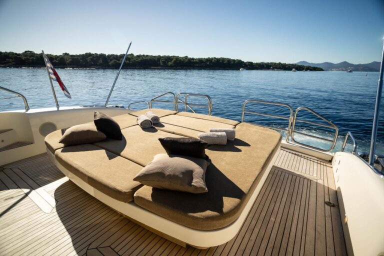 Aft Deck Sunbathing