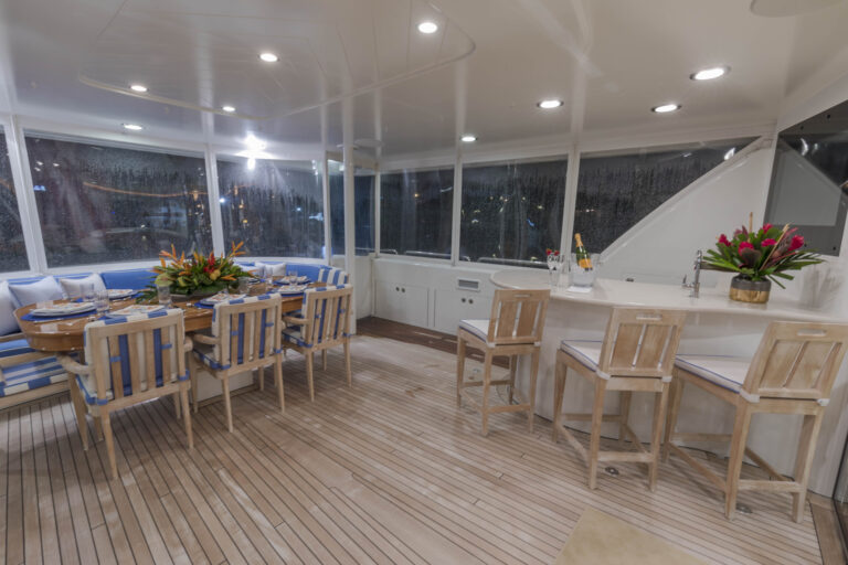Aft Deck Wtih Al Fresco Dining Area
