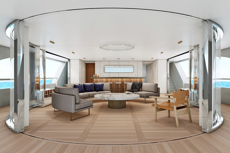 Aft Entrance Main Deck Saloon