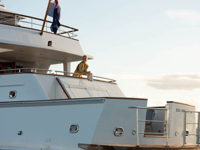 Aft Of The Yacht