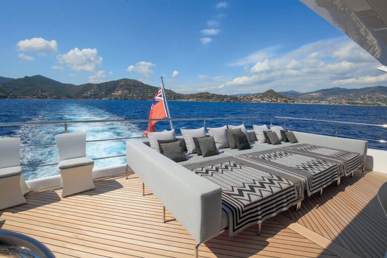 Aft Sunloungers