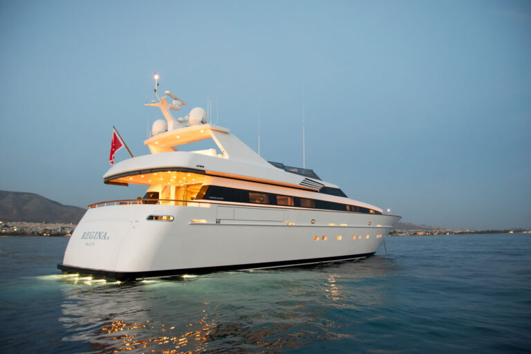 Aft View In The Evening