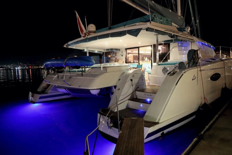 Aft View In The Evening