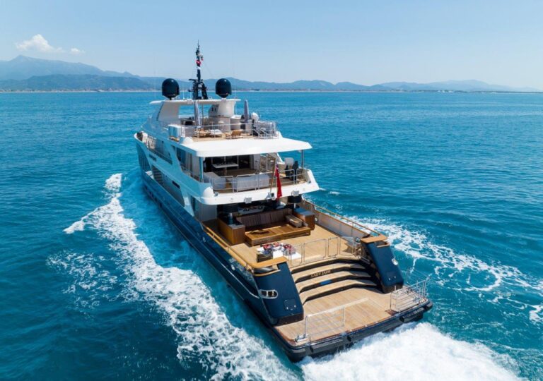 Aft View Of LADY JADE