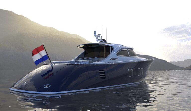 Aft View Of The Yacht