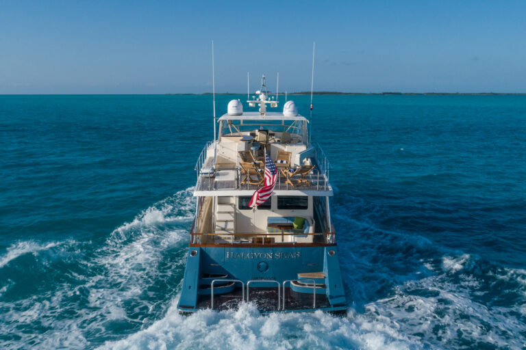Aft View Running