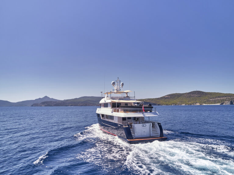 Aft View Underway
