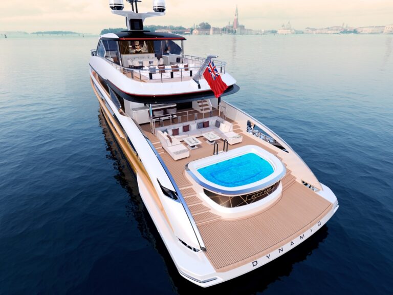 Aft View With Jacuzzi And Swim Platform