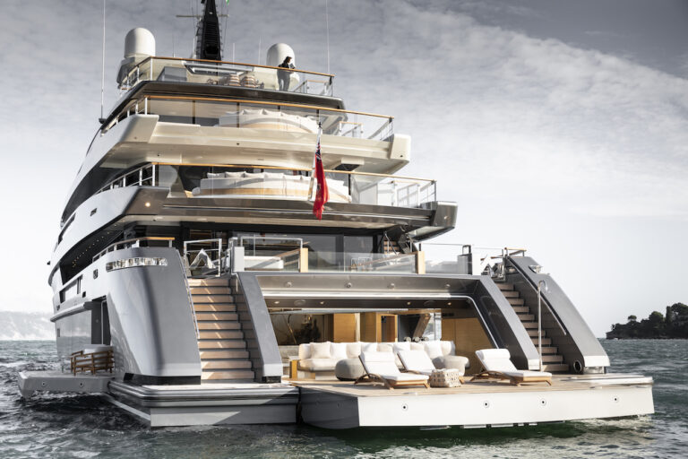 Aft View With Amazing Beach Club