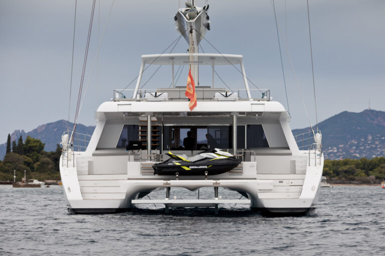 Aft View With Jetski