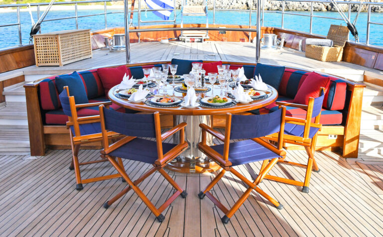 Al Fresco Dining - Aft Deck