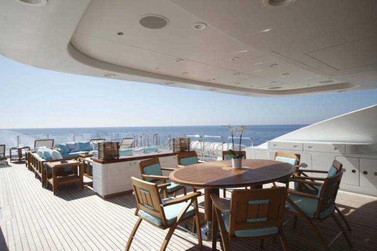 Al Fresco Dining And Lounges On The Sun Deck