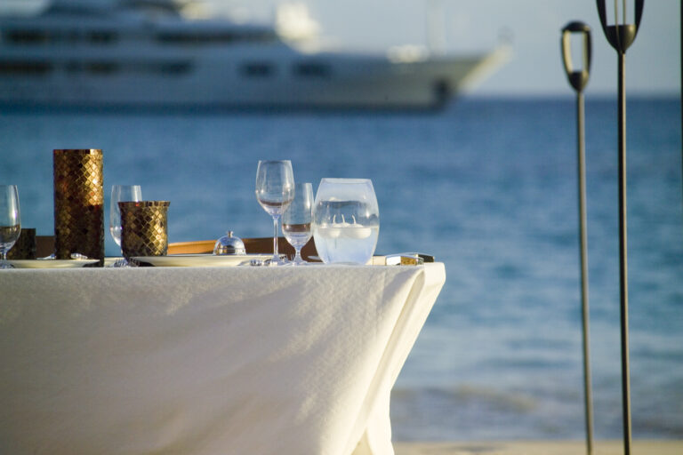 Alfresco Dining On Board
