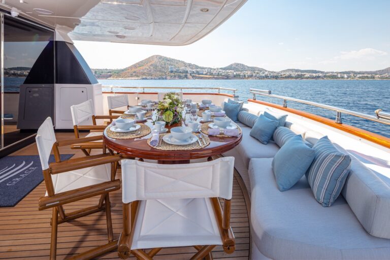Alfresco Dining Set Up