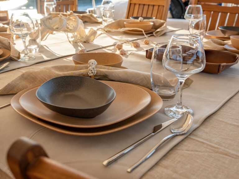 Alfresco Dining Set Up By Day