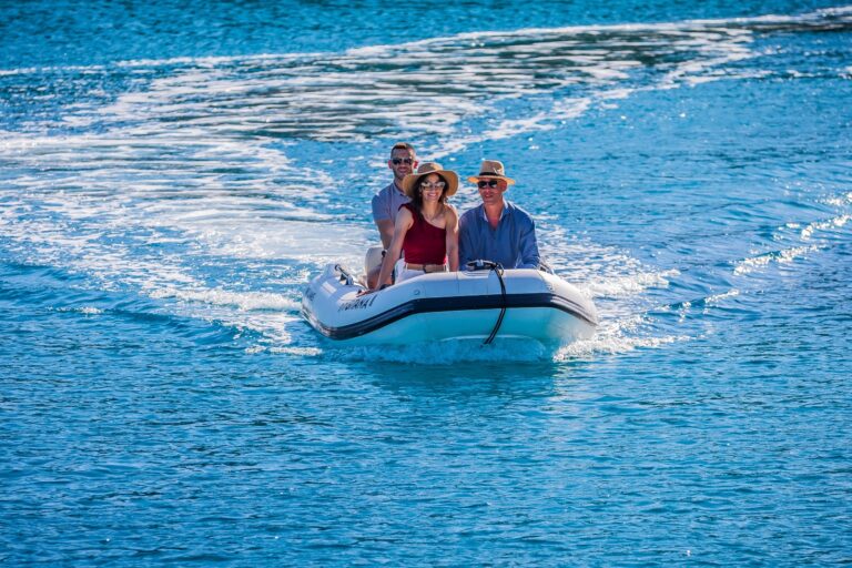 Arriving Aboard A Tender