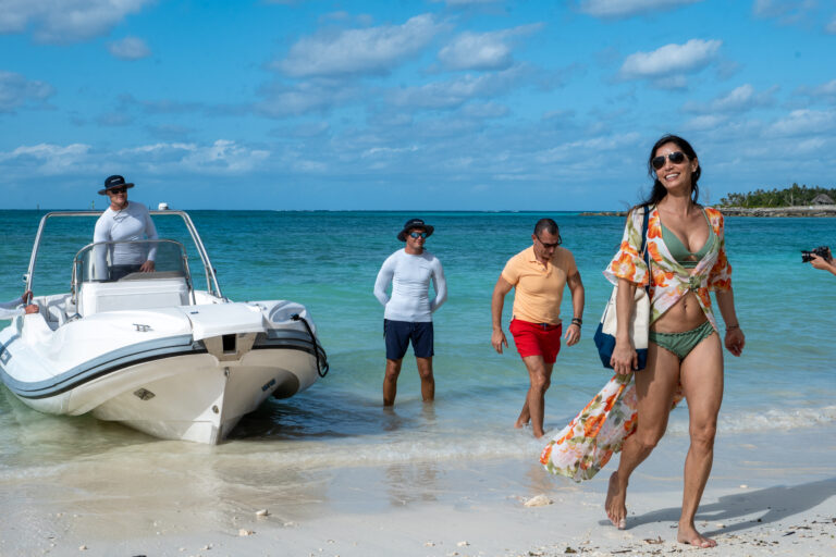 Arriving On A Beach