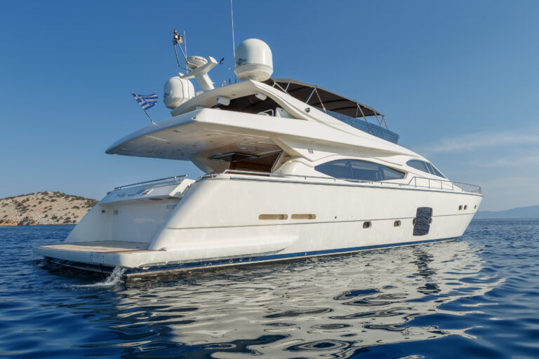 At Anchor - Aft View