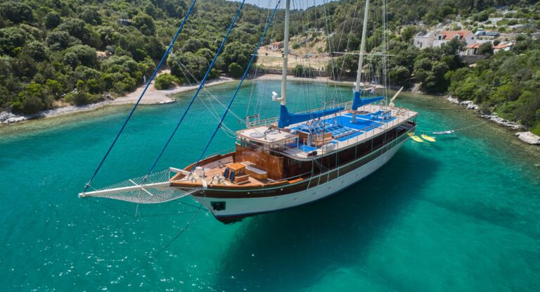 At Anchor In A Bay