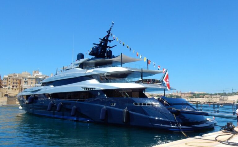 At Anchor In The Mediterranean