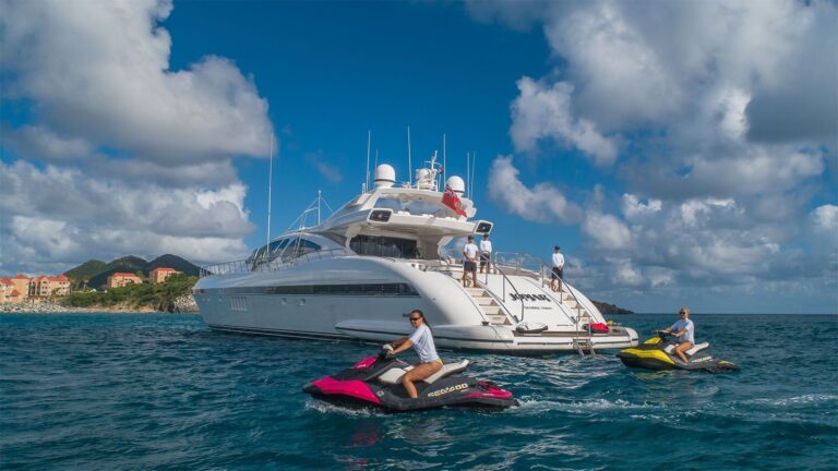 At Anchor With Jetskis