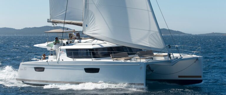 Fountaine Pajot Saba 50 TAZIANO sistership - Sailing