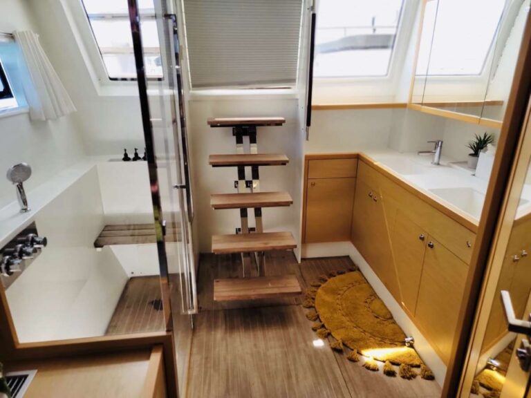 Bathroom Area With Shower