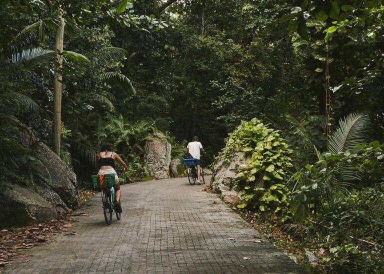 Biking