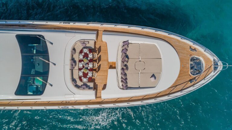 Bow Aerial Close Up