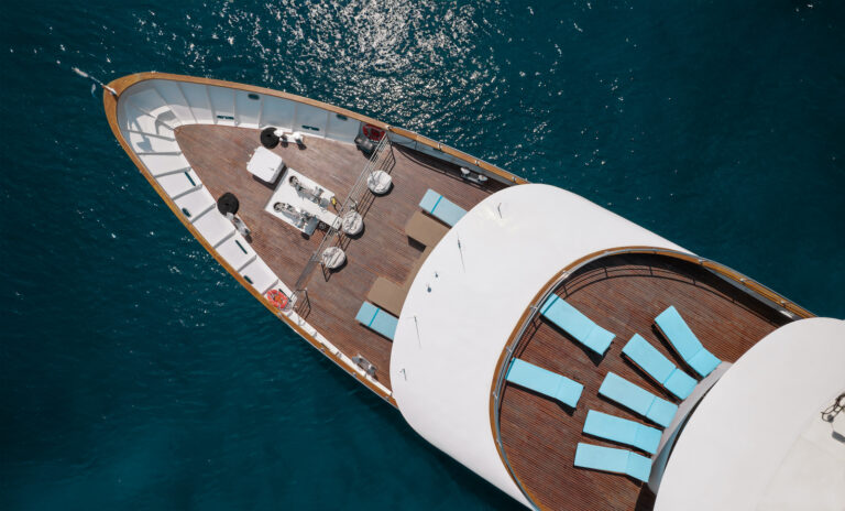 Bow Aerial View