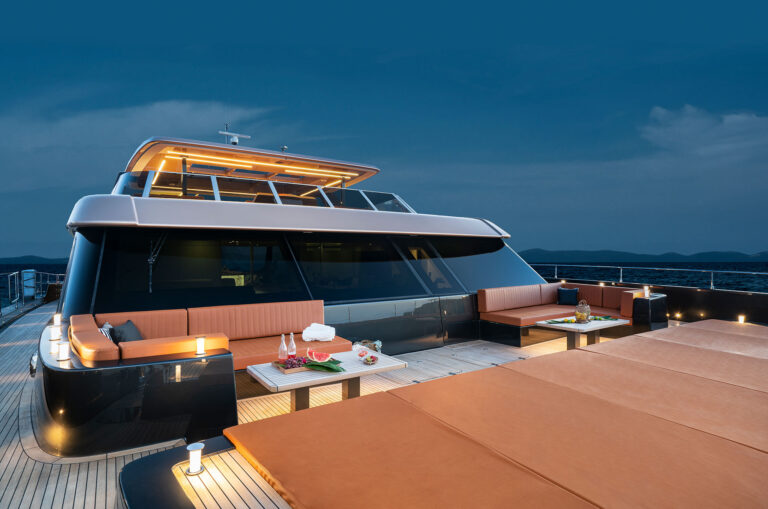 Bow Lounging Area